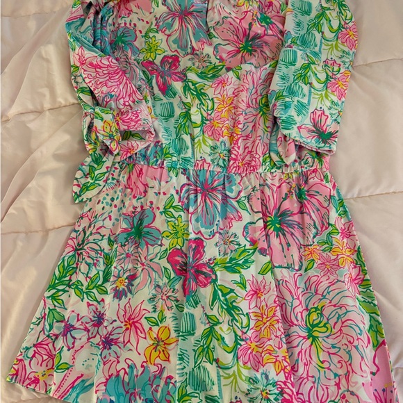 Lilly Pulitzer Lana romper Paradise Found - Picture 2 of 3